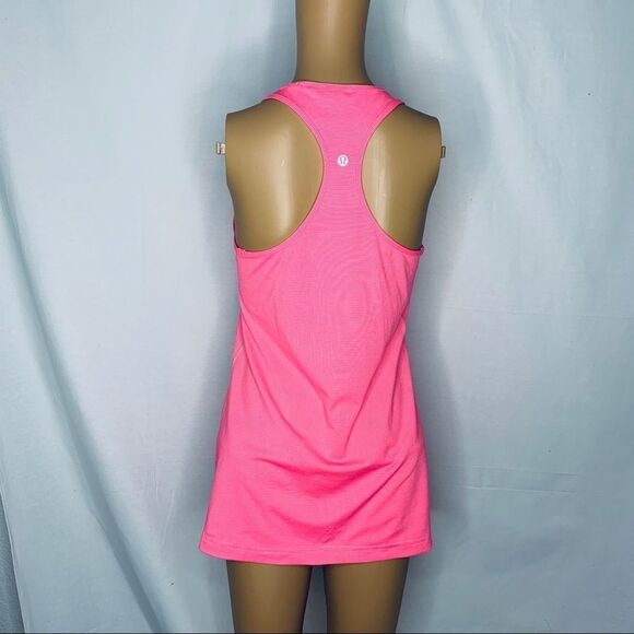 Lululemon Striped Scoop Neck Racerback Tank Top - Picture 4 of 5